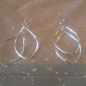 🔥2 FOR $10🔥 Silver Drop Earrings